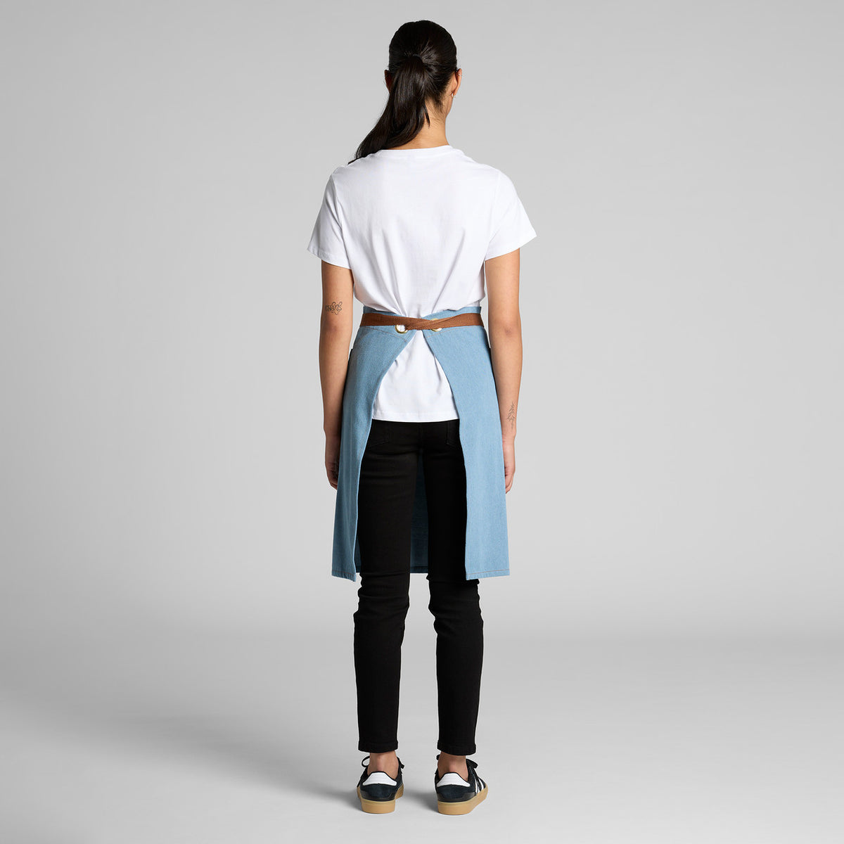 AS Colour Denim Half Apron 1085 – Back
