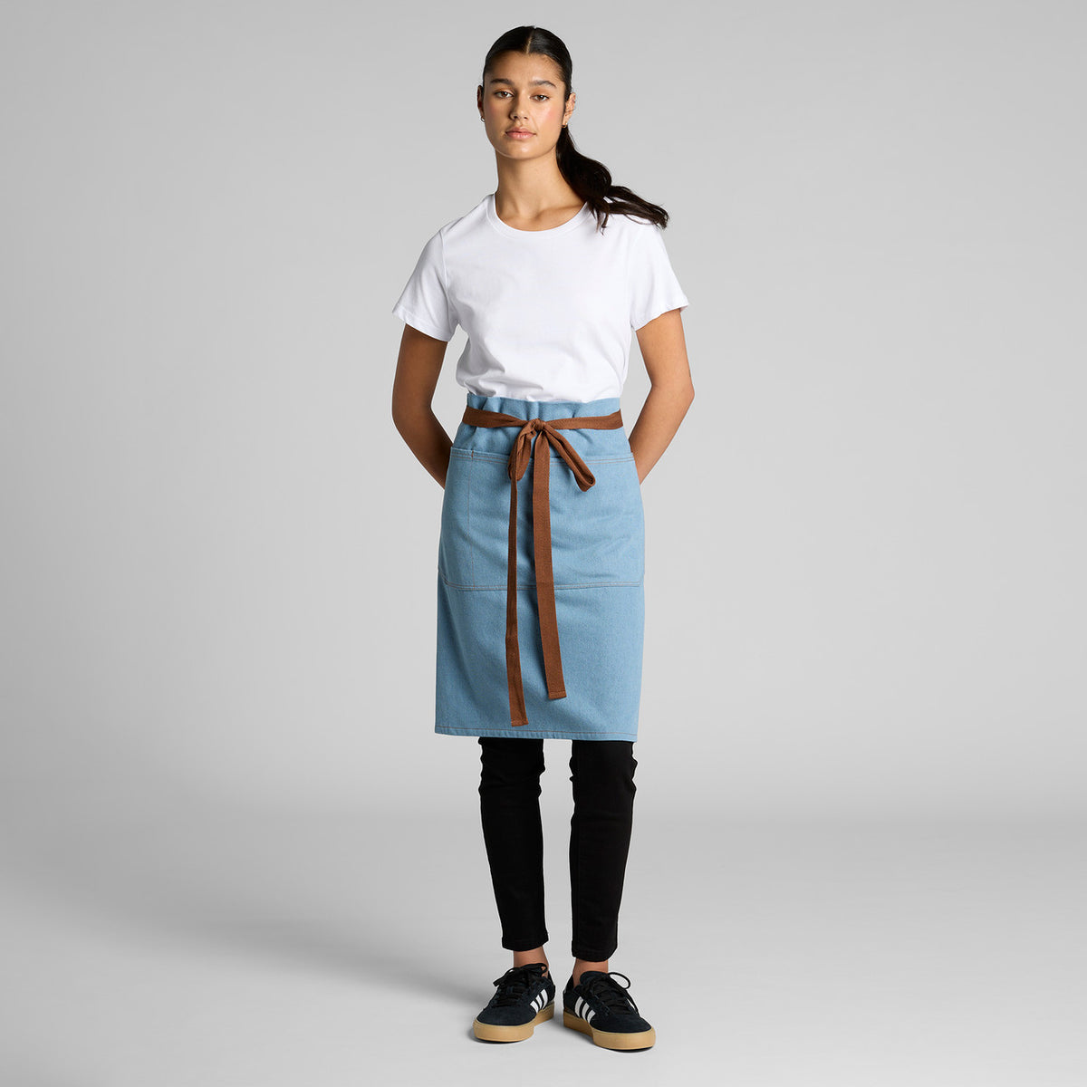 AS Colour Denim Half Apron 1085 – Back