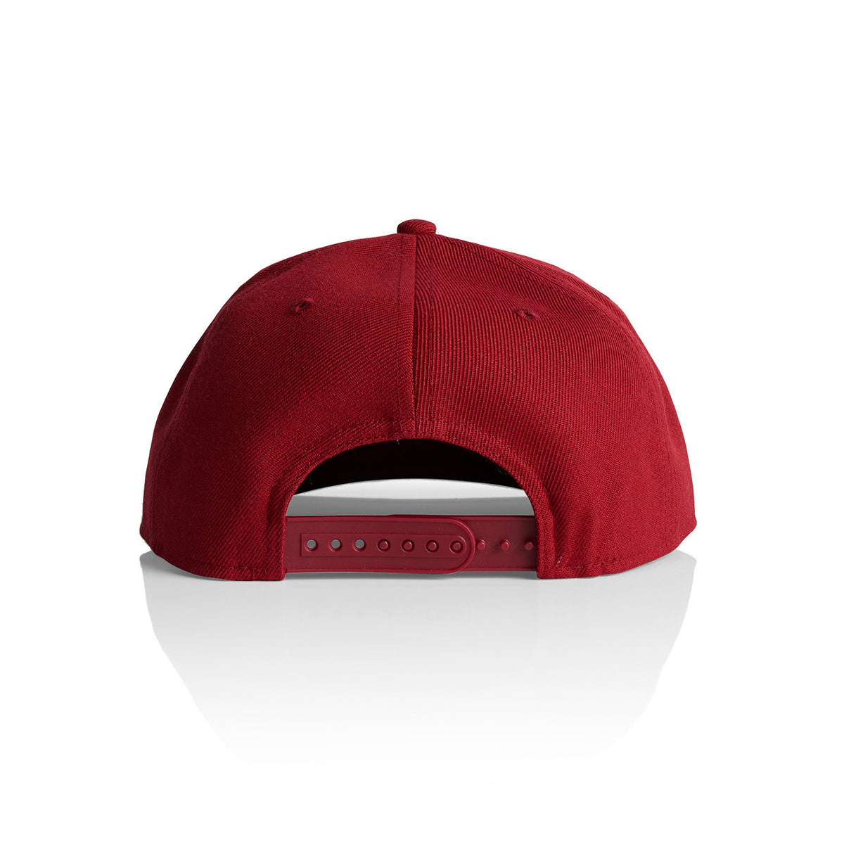 AS Colour Stock Cap 1100 – Cardinal - Back