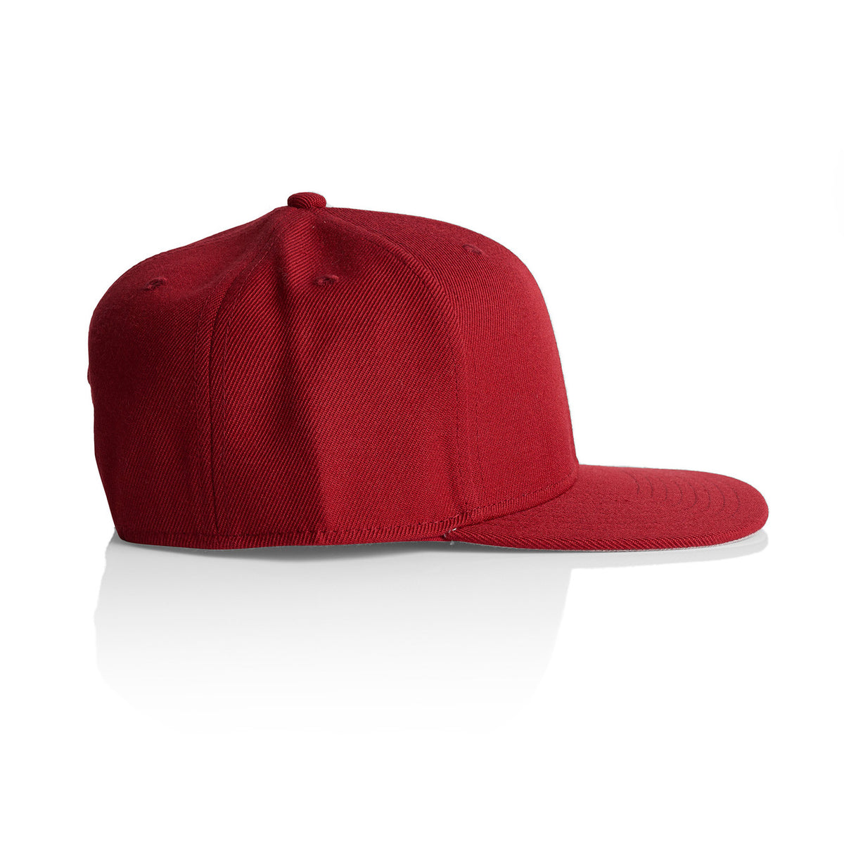 AS Colour Stock Cap 1100 – Cardinal - Side