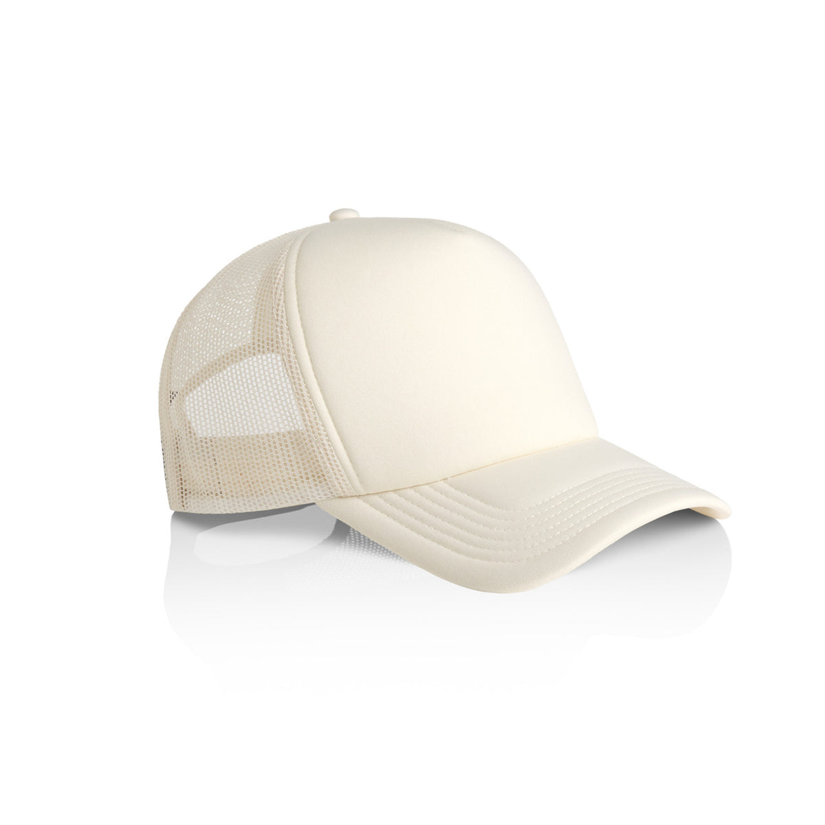AS Colour Frame Foam Trucker Cap 1161 – Ecru - Side