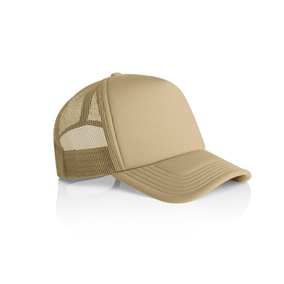 AS Colour Frame Foam Trucker Cap 1161 – Khaki - Side