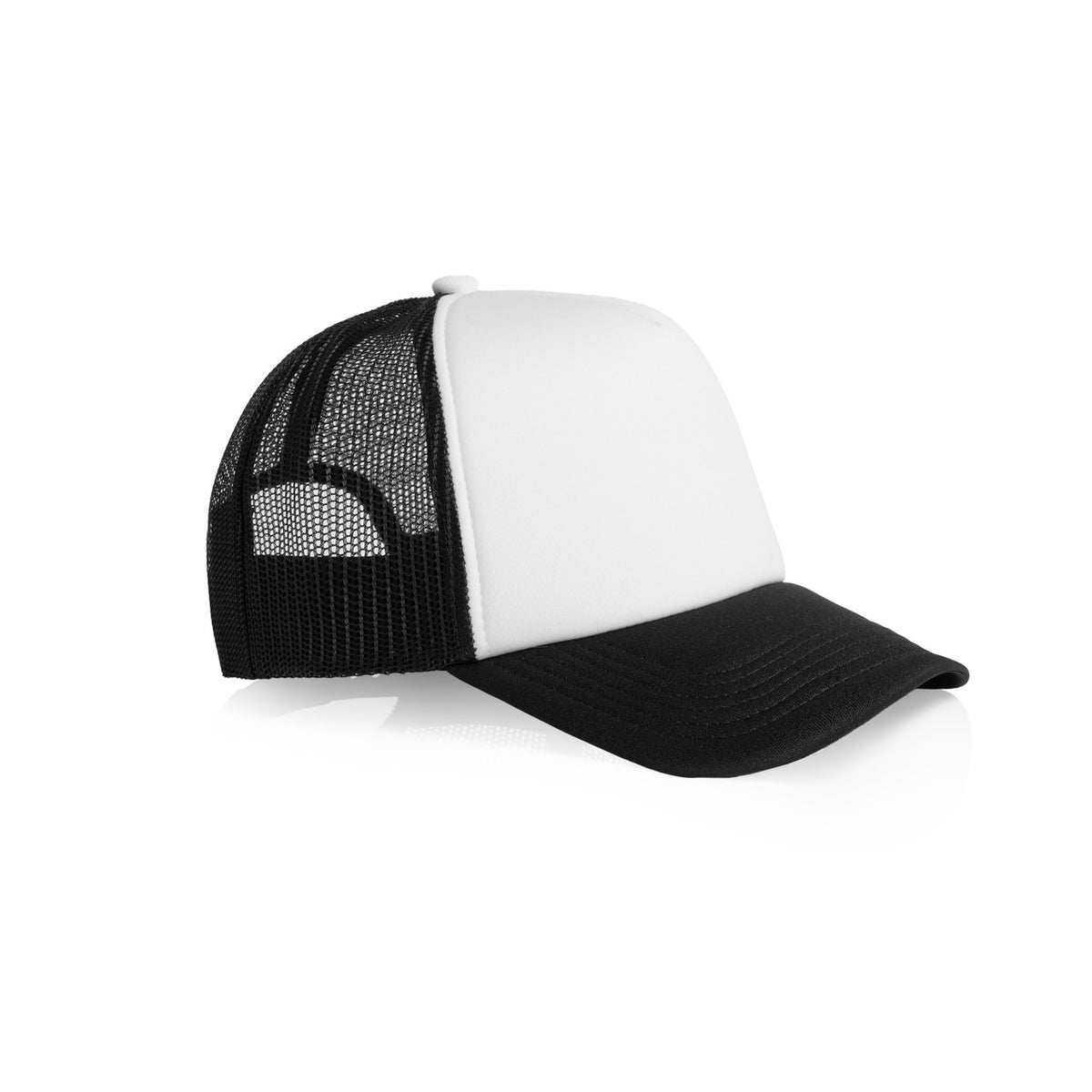 AS Colour Frame Foam Two-Tone Trucker 1163 – White/Black - Side