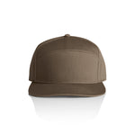 AS Colour Stock 7-panel Cap 1184 – Walnut