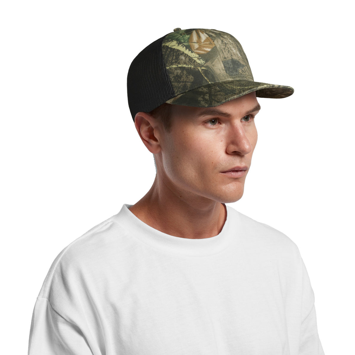 AS Colour Mesh Contrast Camo Cap 1191C – Front