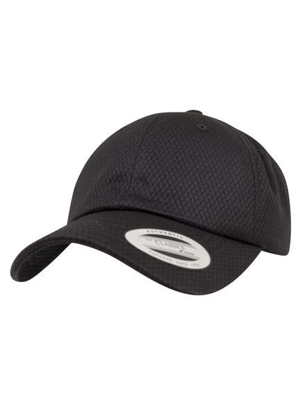 Yupoong Low Profile Melton Wool Dad 6245HC – Schwarz
