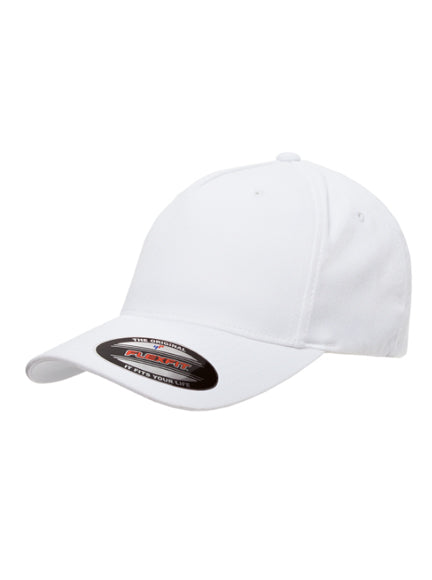 Flexfit Classic 5 Panel 6560 – Weiß