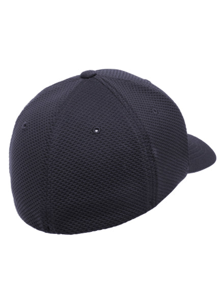 Flexfit Cool & Dry 3D Hexagon Jersey 6584 – Schwarz