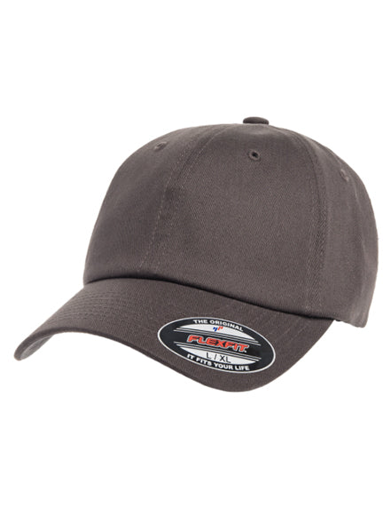 Flexfit Cotton Twill Dad 6745 – Dunkelgrau