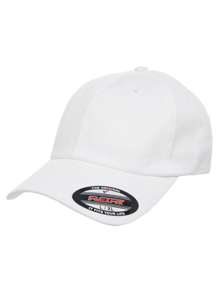 Flexfit Cotton Twill Dad 6745 – Weiß