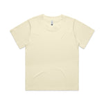 AS Colour Wo's Martina Tee 4006 – Butter