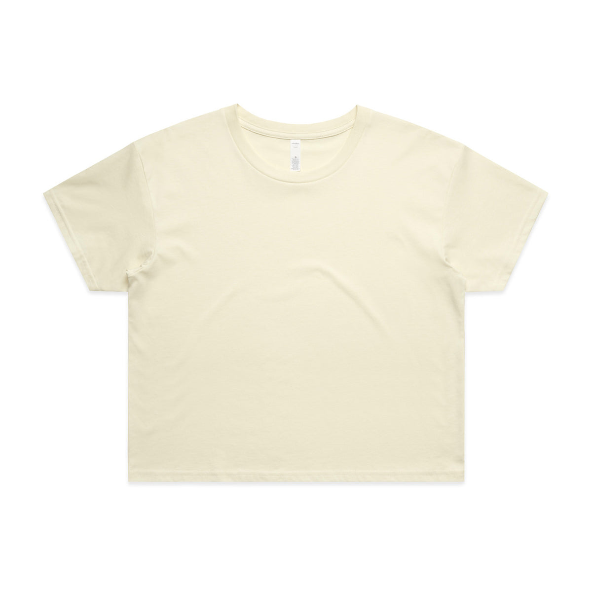 AS Colour Wo's Crop Tee 4062 – Butter