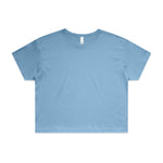 AS Colour Wo's Crop Tee 4062 – Carolina Blue