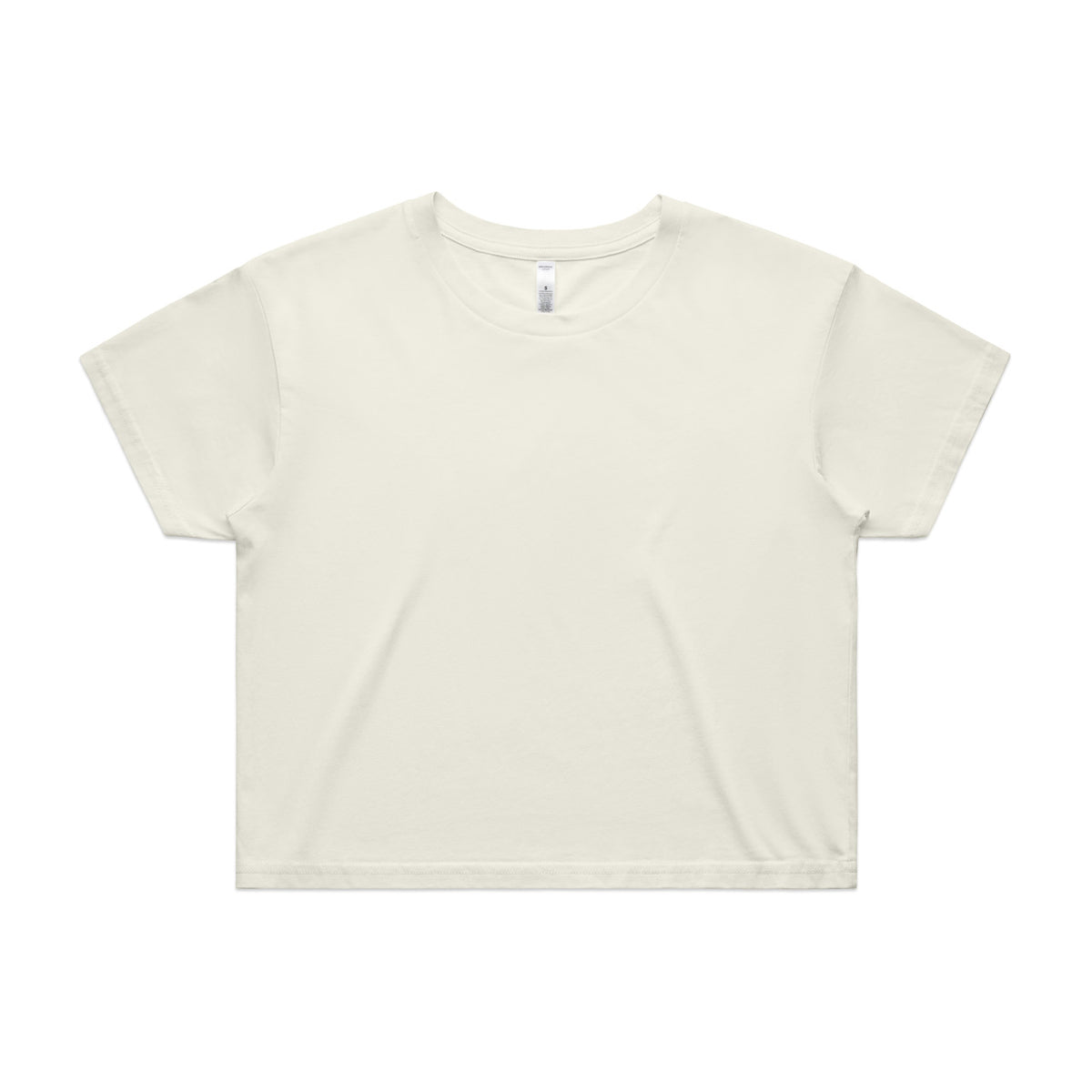 AS Colour Wo's Crop Tee 4062 – Ecru