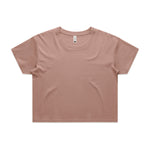 AS Colour Wo's Crop Tee 4062 – Hazy Pink