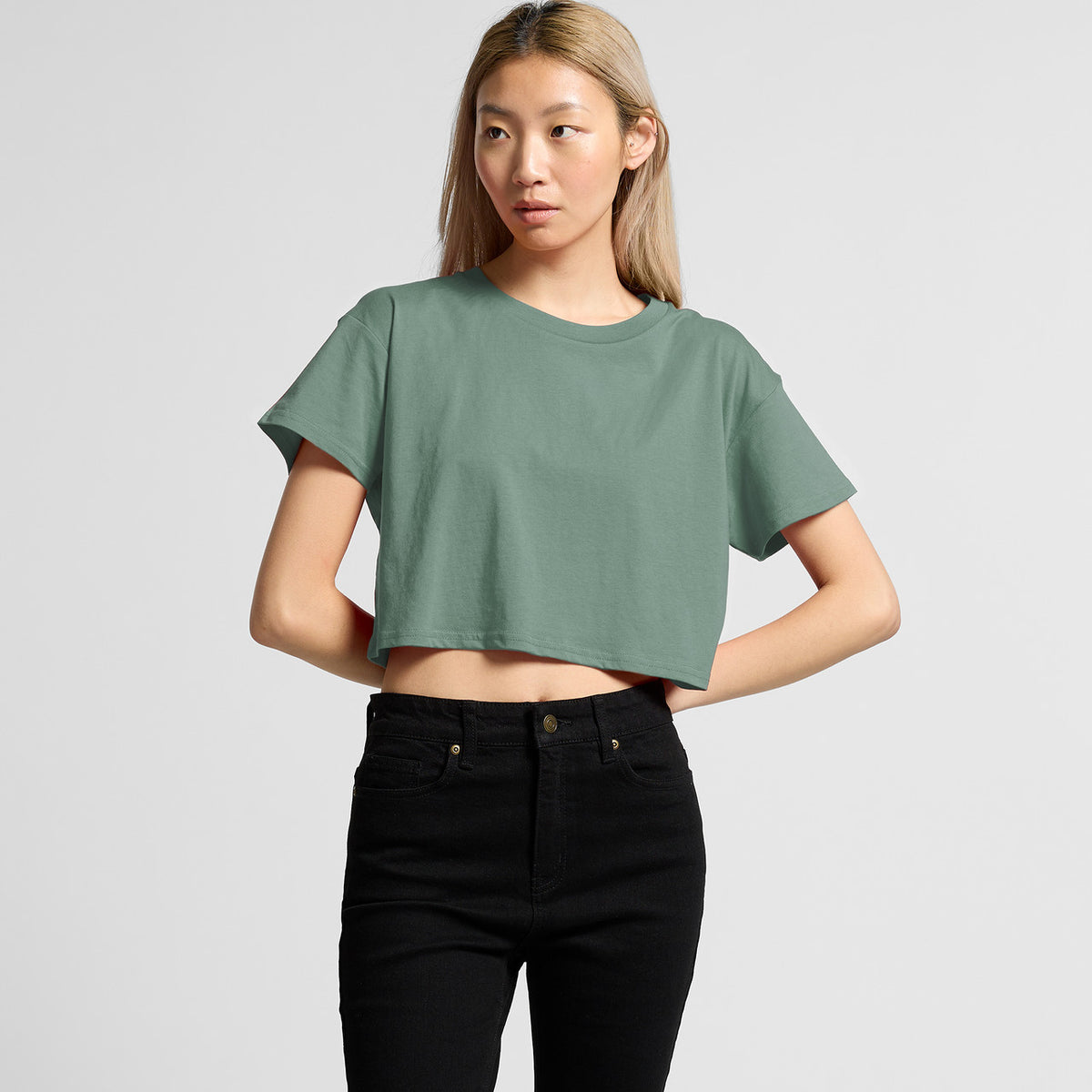 AS Colour Wo's Crop Tee 4062 – Back