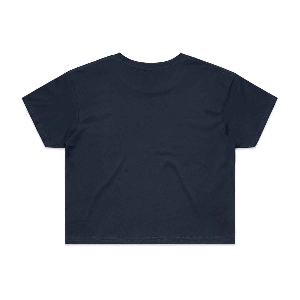 AS Colour Wo's Crop Tee 4062 – Navy - Back