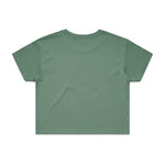 AS Colour Wo's Crop Tee 4062 – Sage - Back