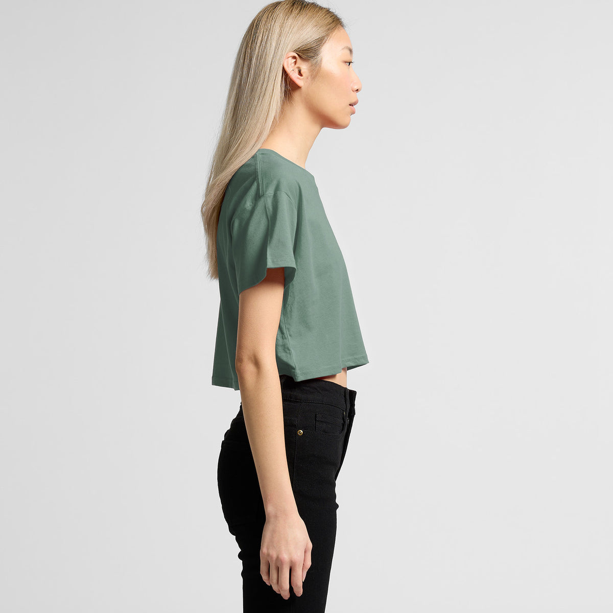 AS Colour Wo's Crop Tee 4062 – Side