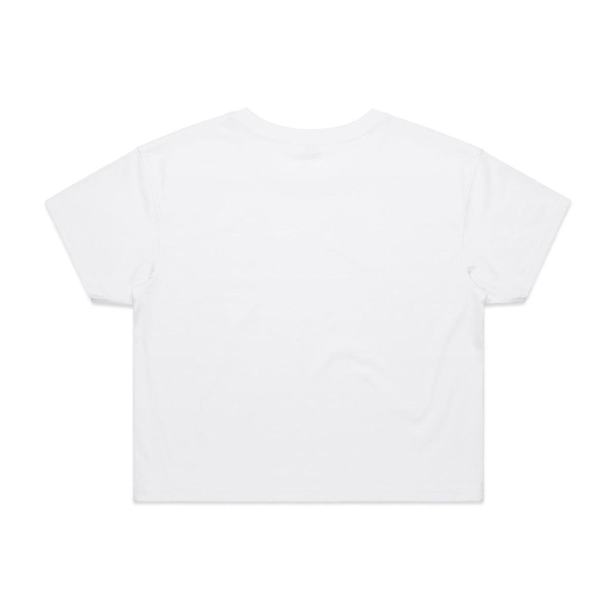 AS Colour Wo's Crop Tee 4062 – White - Back