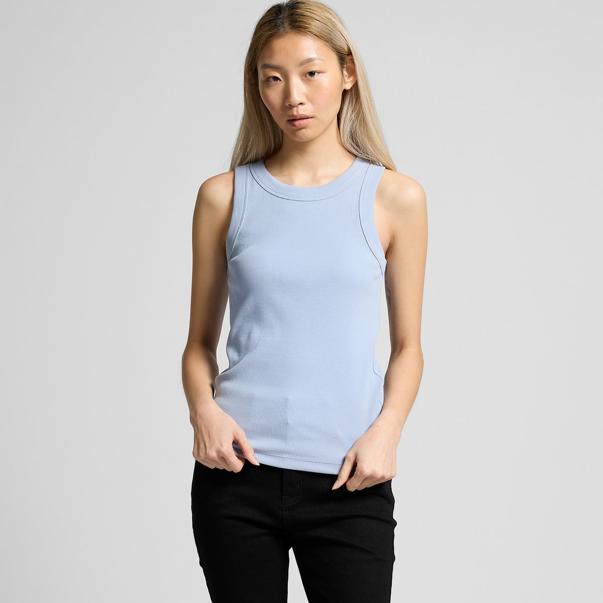 AS Colour Wo's Organic Rib Tank 4063G – Back