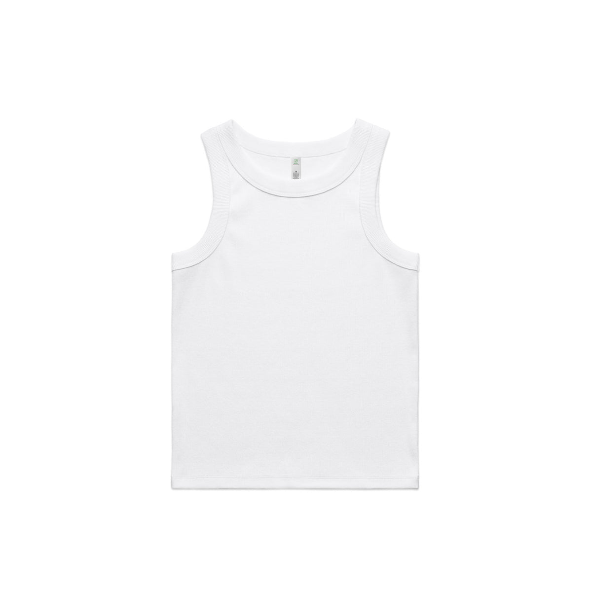 AS Colour Wo's Organic Rib Tank 4063G – White