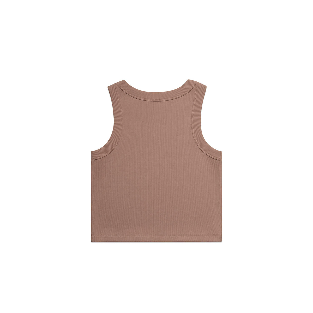AS Colour Wo's Organic Rib Crop Tank 4064G – Hazy Pink - Back