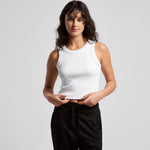 AS Colour Wo's Organic Rib Crop Tank 4064G – Back