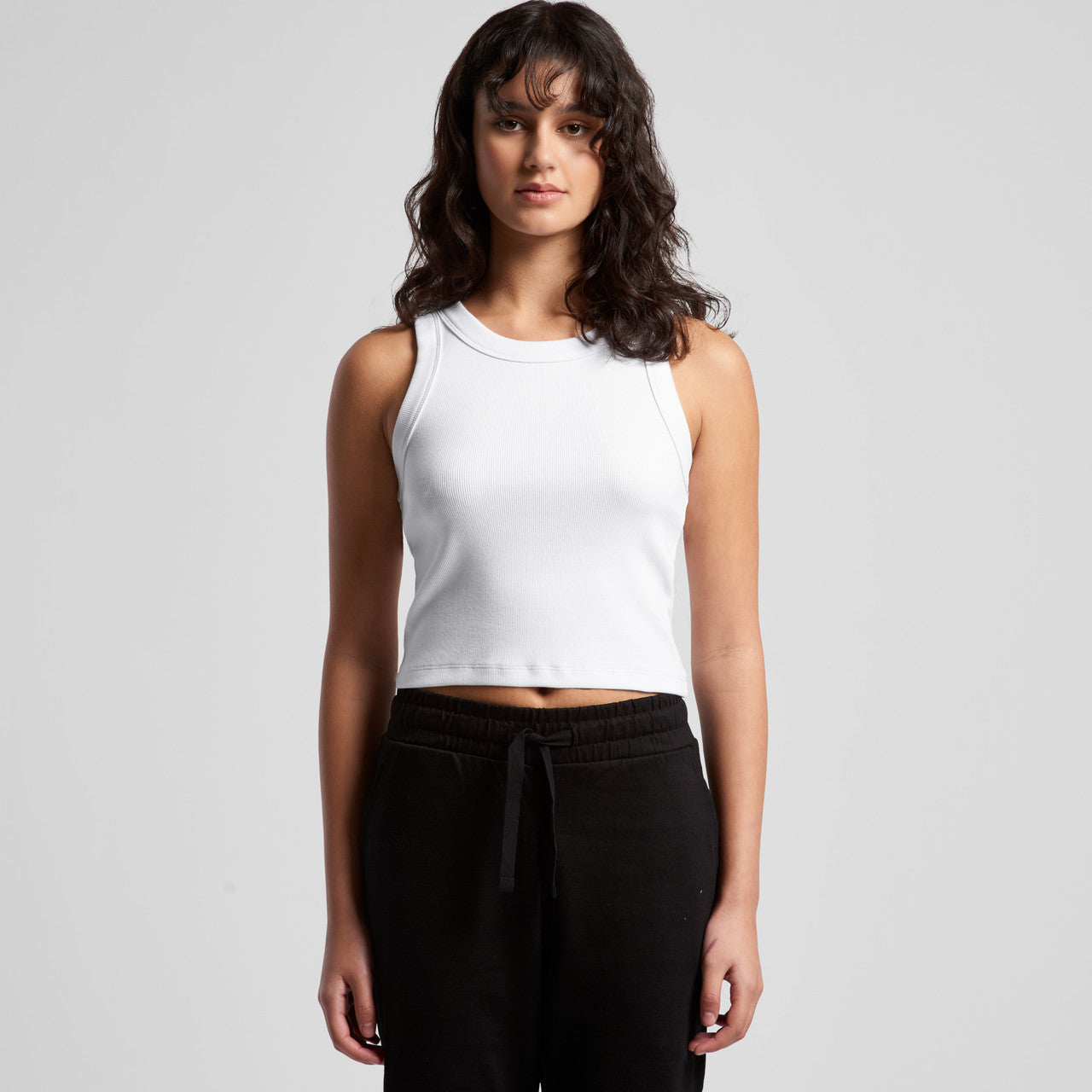 AS Colour Wo's Organic Rib Crop Tank 4064G – Main