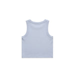 AS Colour Wo's Organic Rib Crop Tank 4064G – Powder - Back