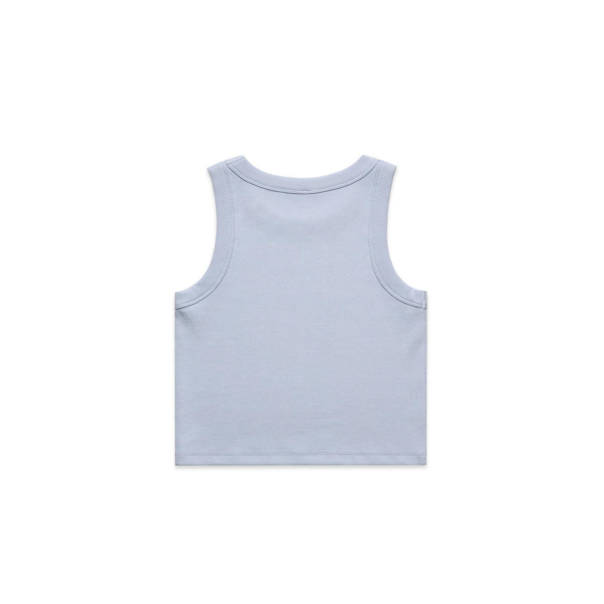 AS Colour Wo's Organic Rib Crop Tank 4064G – Powder - Back