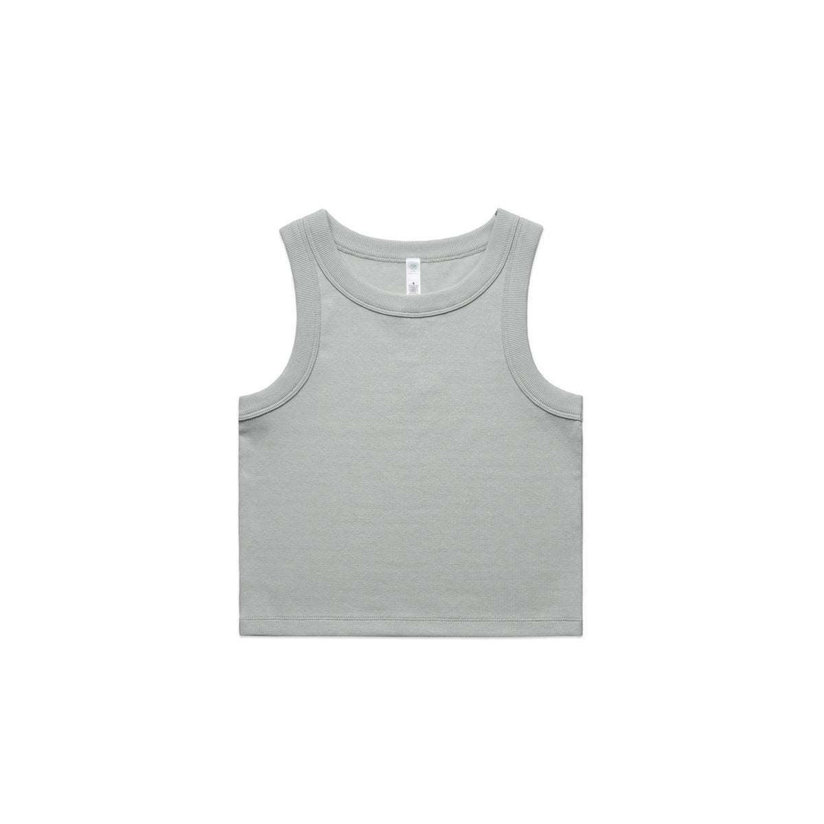 AS Colour Wo's Organic Rib Crop Tank 4064G – Storm