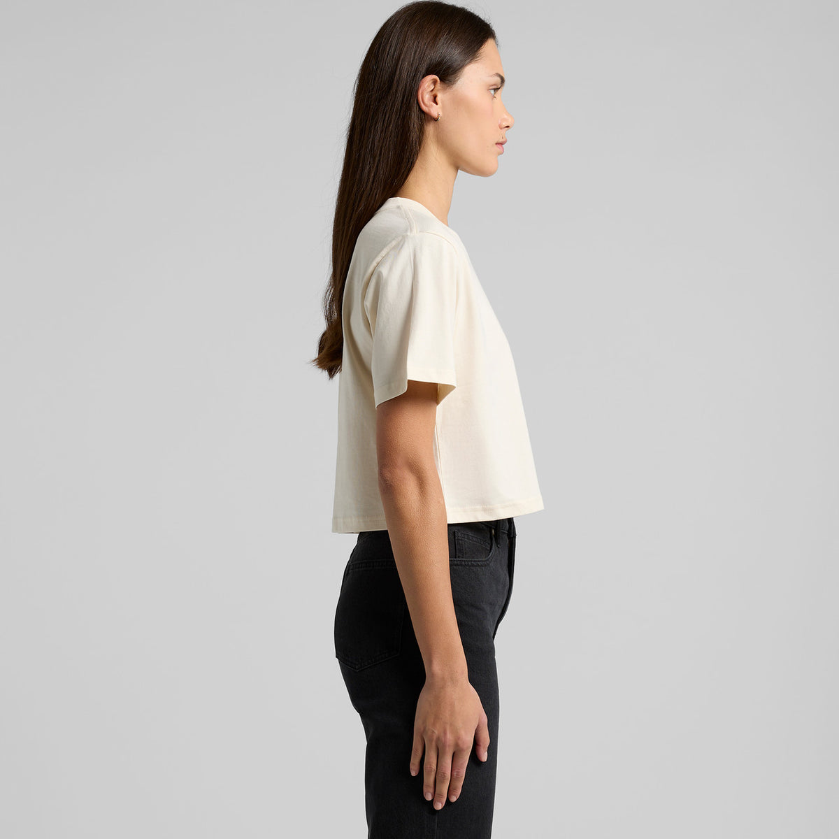 AS Colour Wo's Classic Crop Tee 4072 – Side