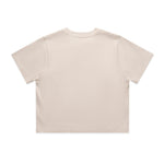 AS Colour Wo's Classic Crop Tee 4072 – Bone - Back