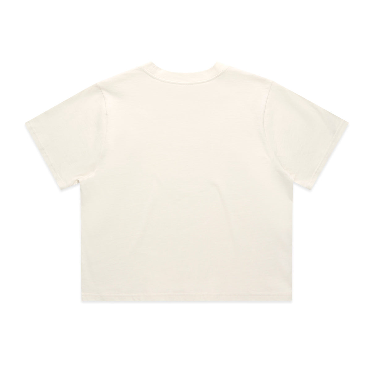 AS Colour Wo's Classic Crop Tee 4072 – Ecru - Back