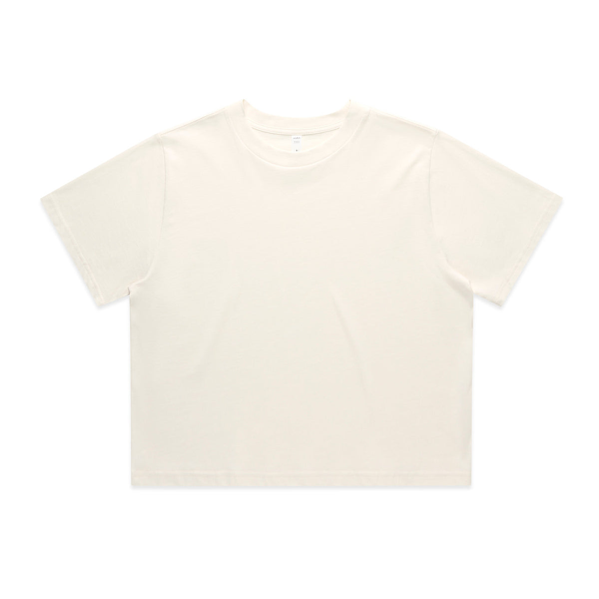 AS Colour Wo's Classic Crop Tee 4072 – Ecru