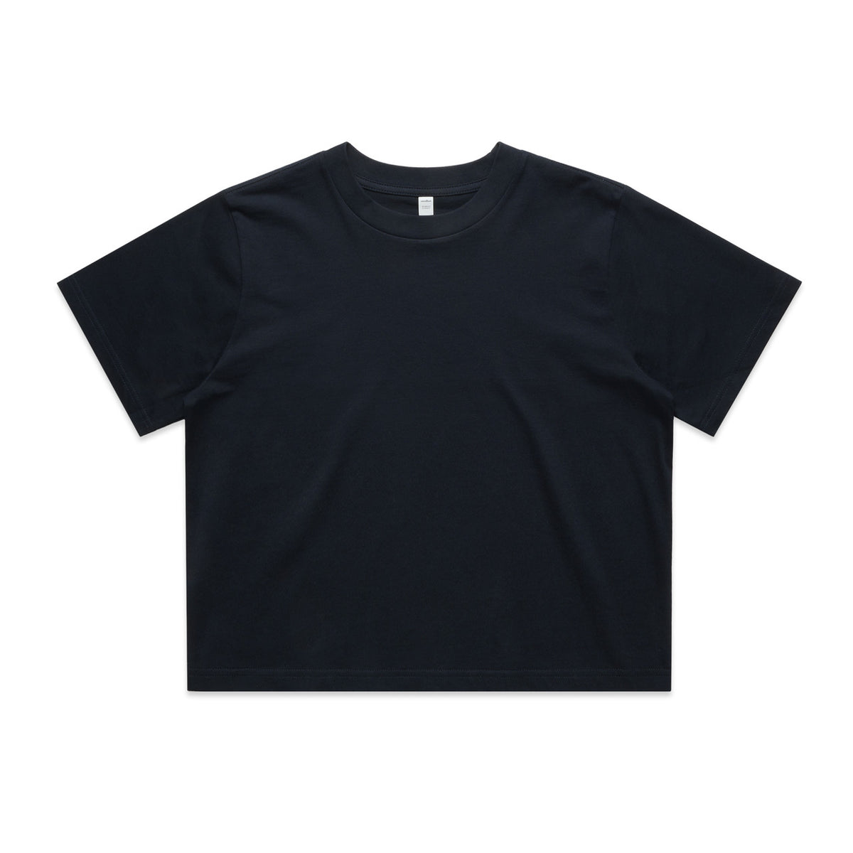 AS Colour Wo's Classic Crop Tee 4072 – Navy