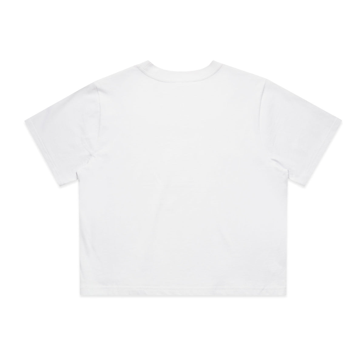 AS Colour Wo's Classic Crop Tee 4072 – White - Back
