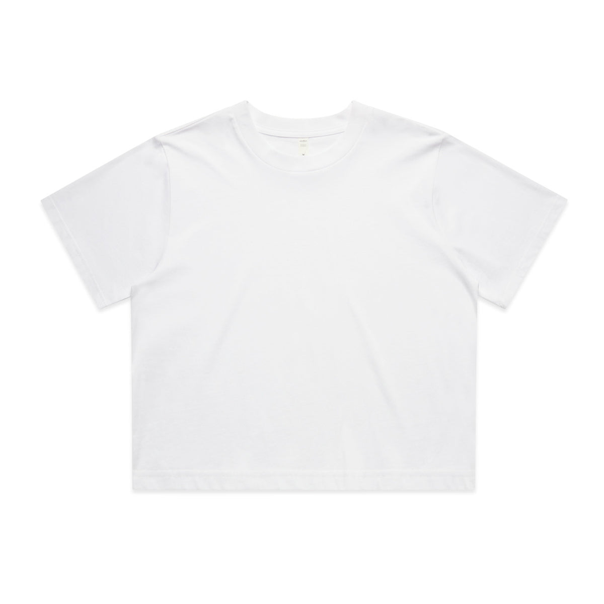 AS Colour Wo's Classic Crop Tee 4072 – White