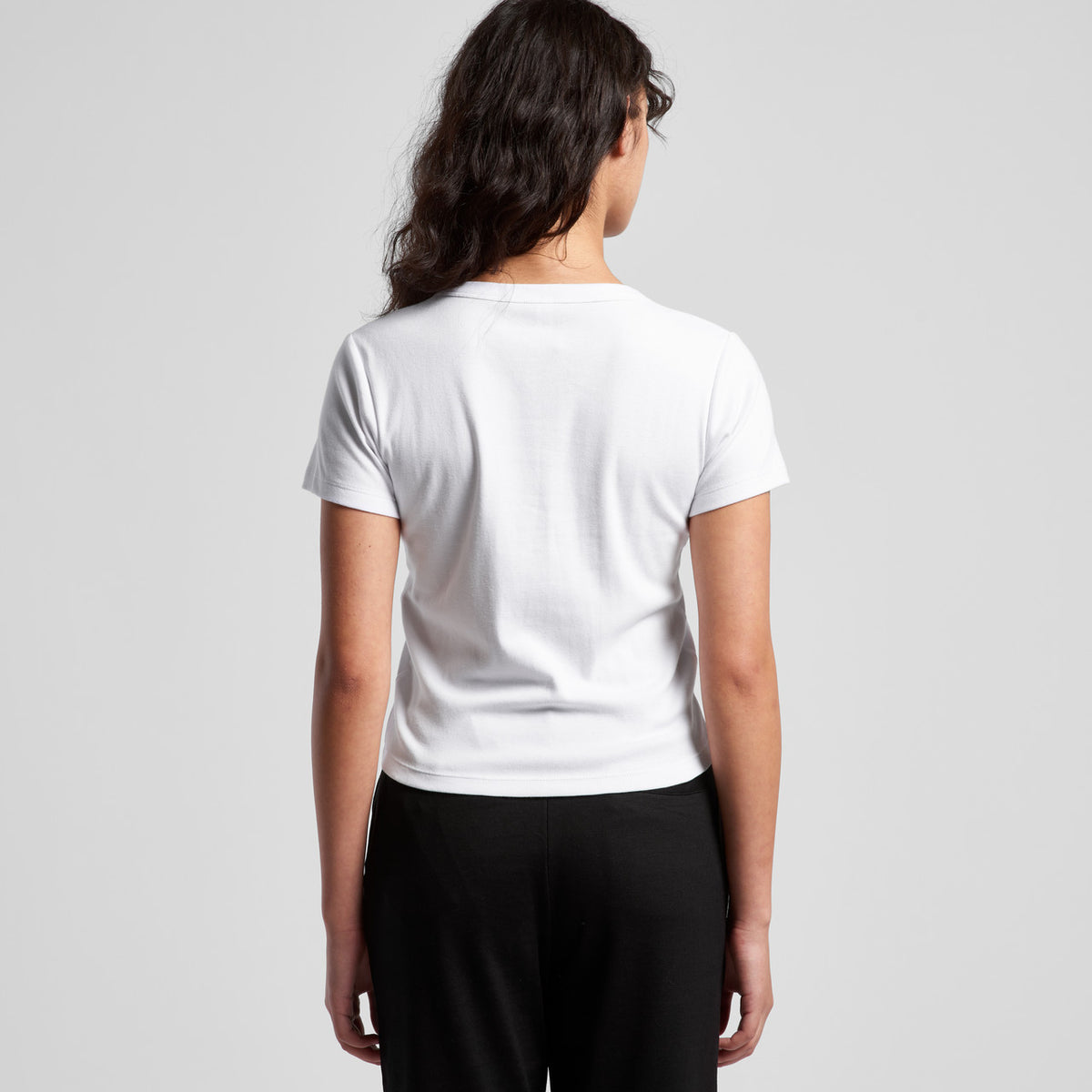 AS Colour Wo's Organic Rib Baby Tee 4074 – Back