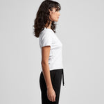 AS Colour Wo's Organic Rib Baby Tee 4074 – Side