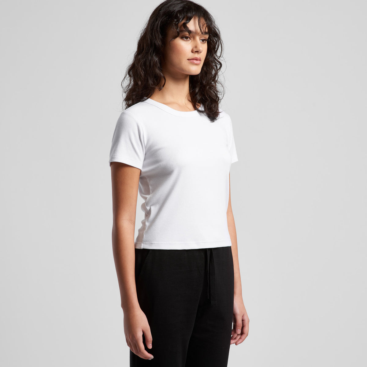 AS Colour Wo's Organic Rib Baby Tee 4074 – Turn