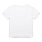 AS Colour Wo's Organic Rib Baby Tee 4074 – White - Back