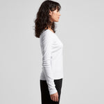 AS Colour Wo's Organic Baby Rib L/S Tee 4075 – Side