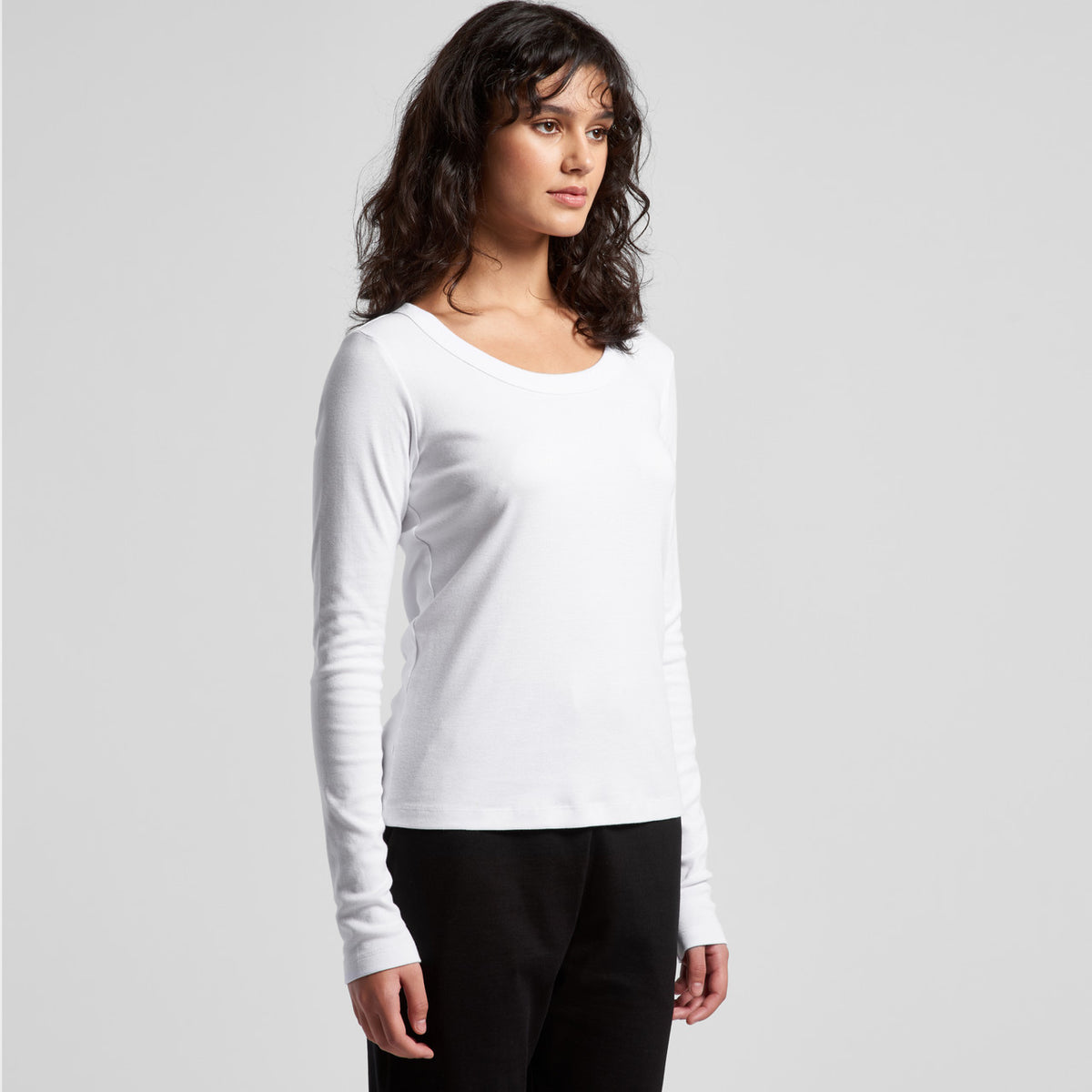 AS Colour Wo's Organic Baby Rib L/S Tee 4075 – Turn