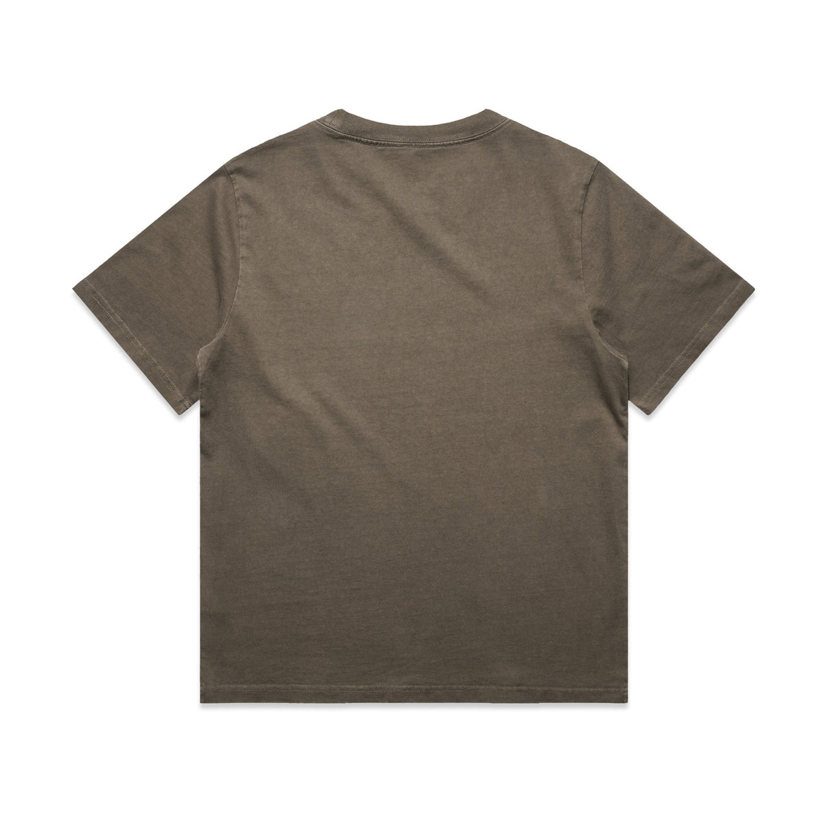 AS Colour Wo's Heavy Faded Tee 4082 – Faded Brown - Back