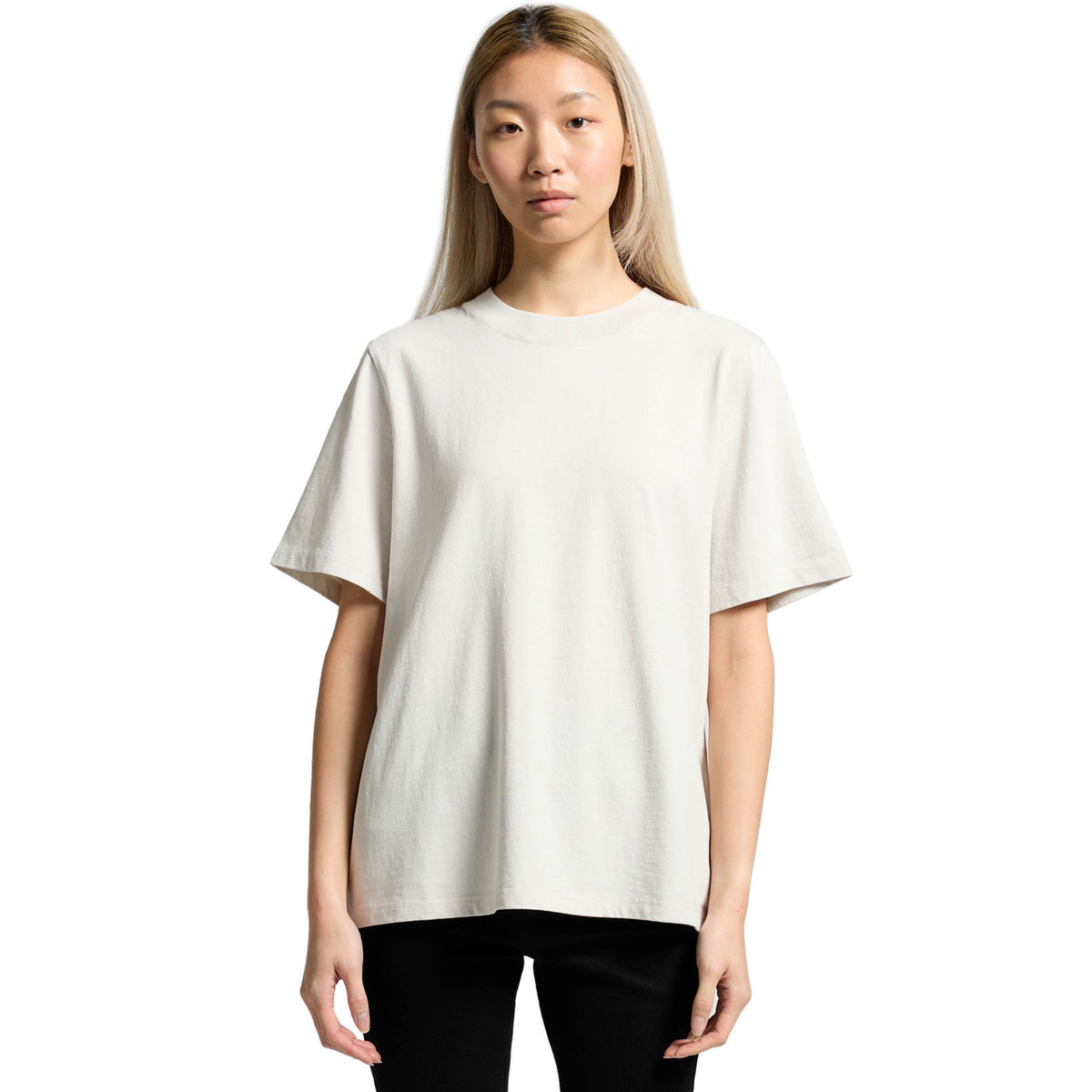 AS Colour Wo's Heavy Faded Tee 4082 – Front