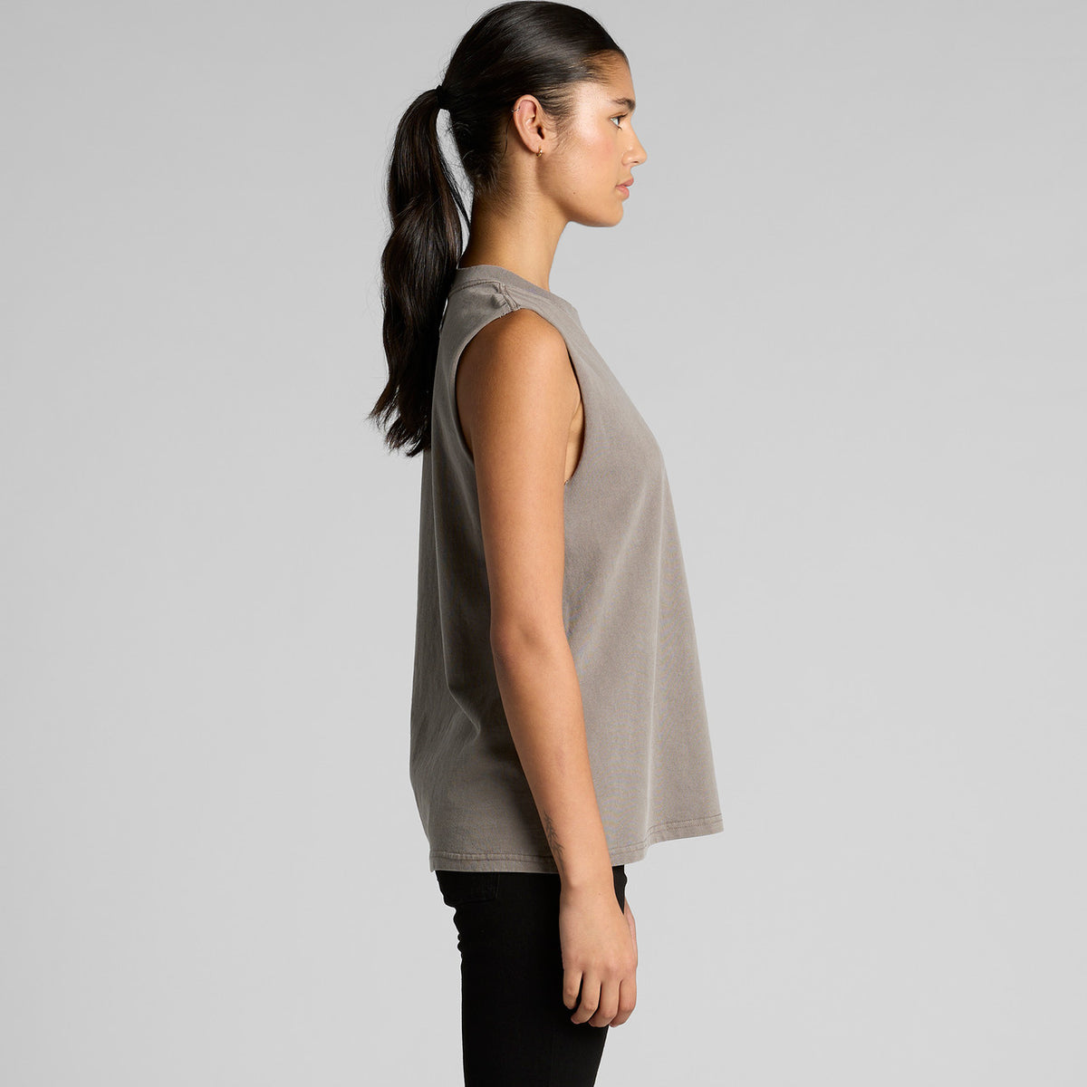 AS Colour Wo's Heavy Faded Tank 4084 – Side