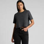 AS Colour Wo's Stone Wash Heavy Crop 4086 – Back