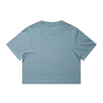 AS Colour Wo's Heavy Faded Crop Tee 4089 – Faded Chalk - Back